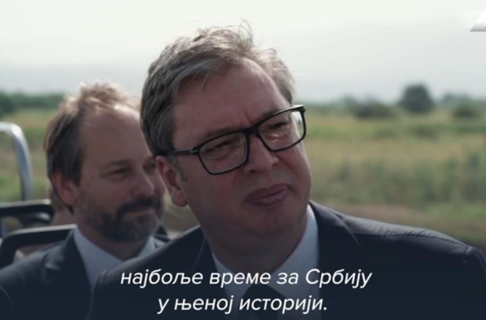 Vučić posted a powerful message: I live for Serbia. Whether someone likes me or not... VIDEO