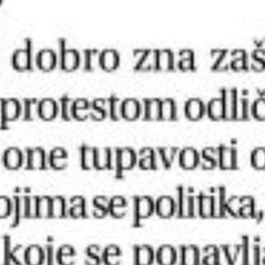 Skandal: Opozicioni profesor Nikola Samardžić udario na Srbiju FOTO