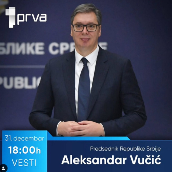 Vučić na TV Prva od 18 časova