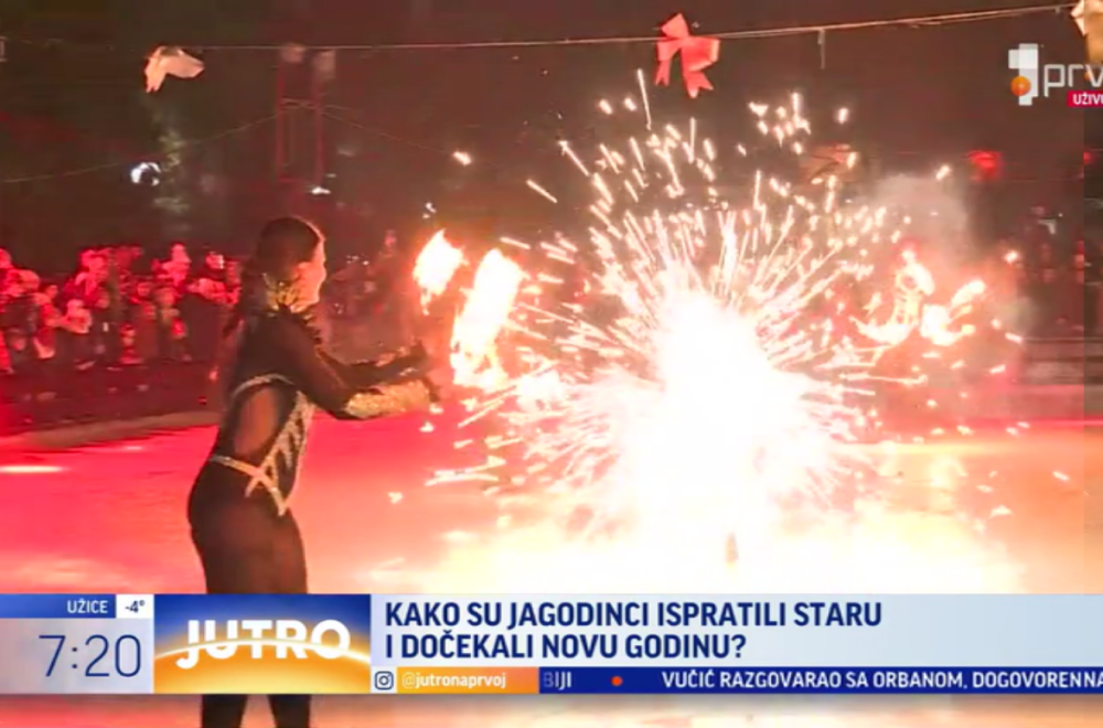 Nesvakidašnji prizor na klizalištu u Jagodini VIDEO