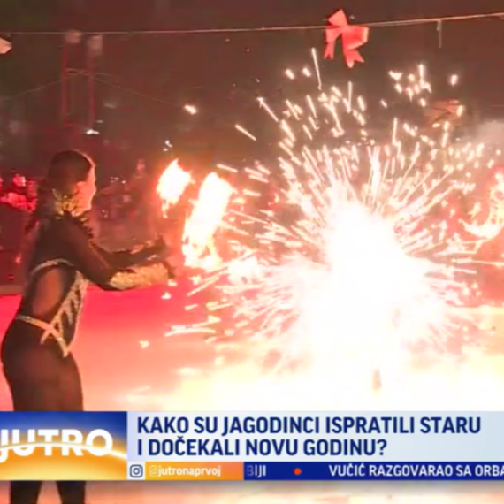 Nesvakidašnji prizor na klizalištu u Jagodini VIDEO