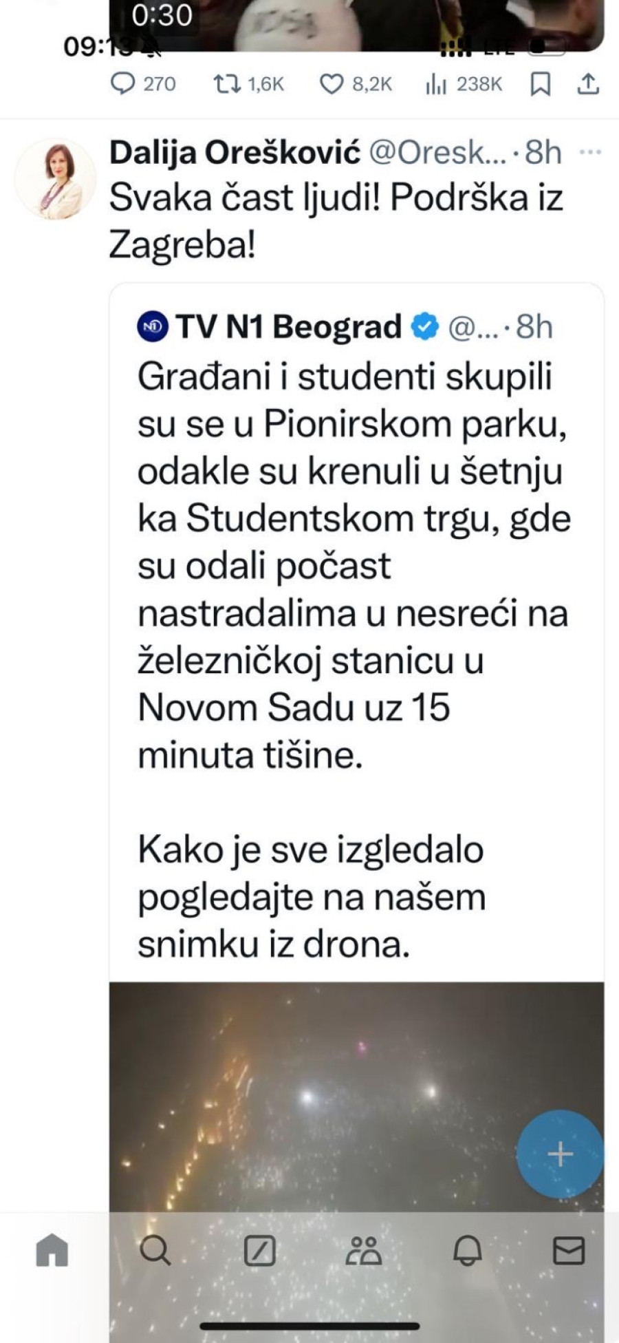 Hrvatski sabor se direktno uključio u proteste u Srbiji: Rade na promociji FOTO