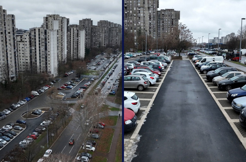 Novobeogradski blokovi dobili novih 440 parking-mesta FOTO