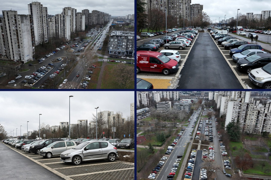 Novobeogradski blokovi dobili novih 440 parking-mesta FOTO