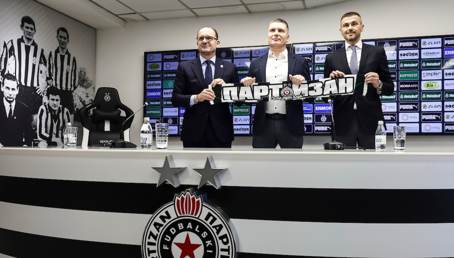 Partizan predstavio novog trenera: "Da je situacija dobra, bilo bi više zainteresovanih"