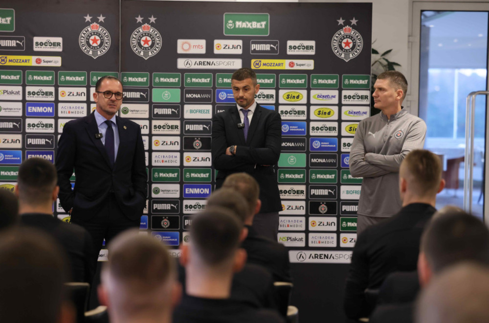 Partizan počeo pripreme za drugi deo sezone – prvi trening sa Blagojevićem