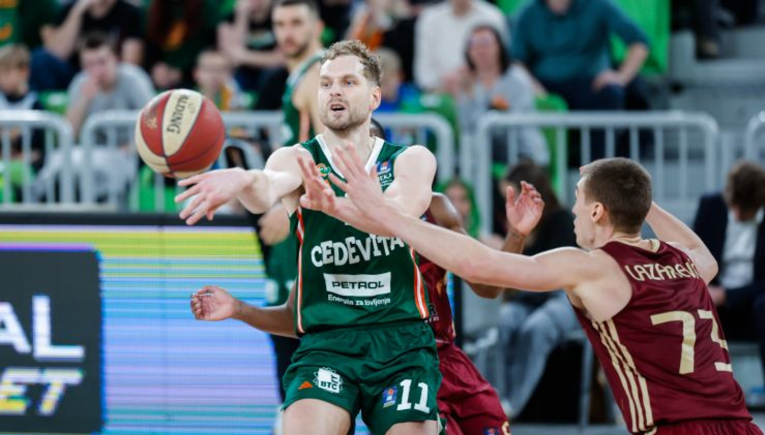 Cedevita Olimpija "pregazila" FMP – 33 razlike!