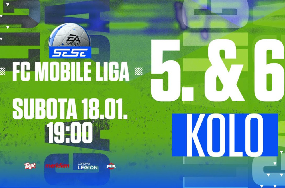 SESE FC Mobile Liga se nastavlja! Pratite 5. kolo 18.01. od 19:00!