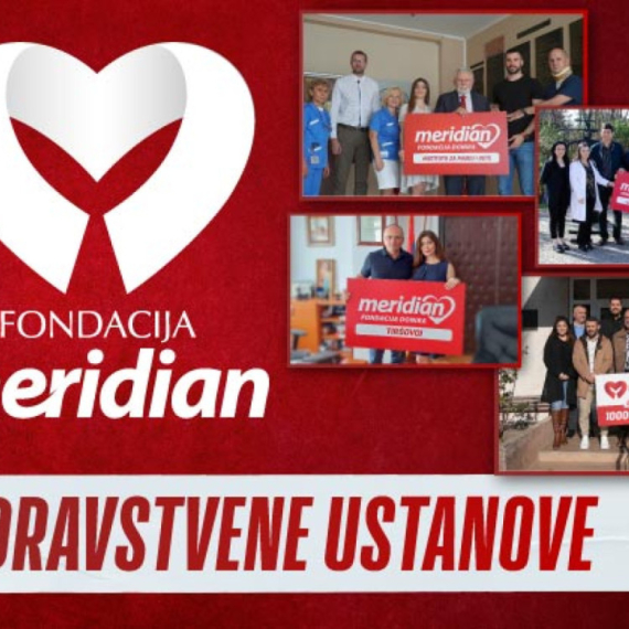 Meridian fondacija – Od srca sa ljubavlju za zdravstvene ustanove u Srbiji