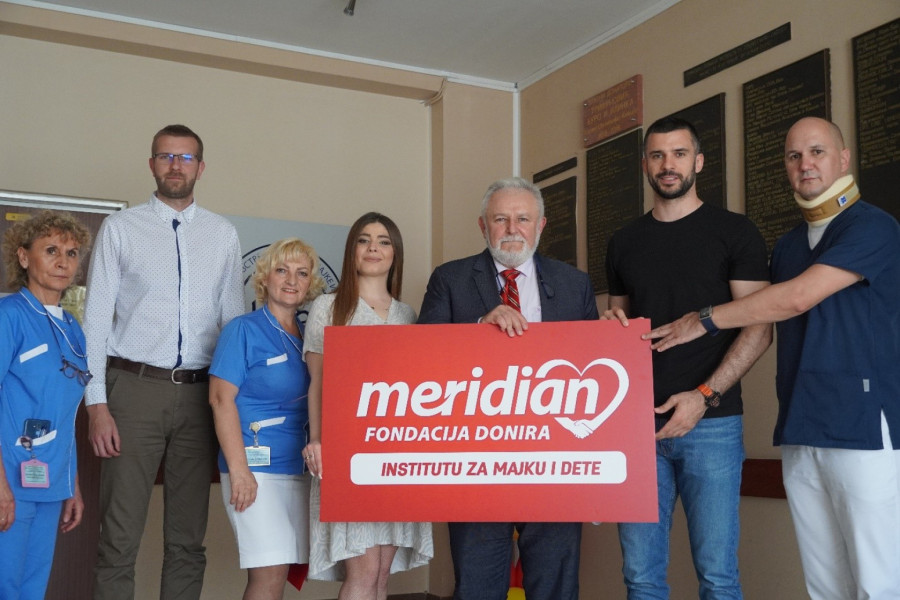 Meridian fondacija – Od srca sa ljubavlju za zdravstvene ustanove u Srbiji