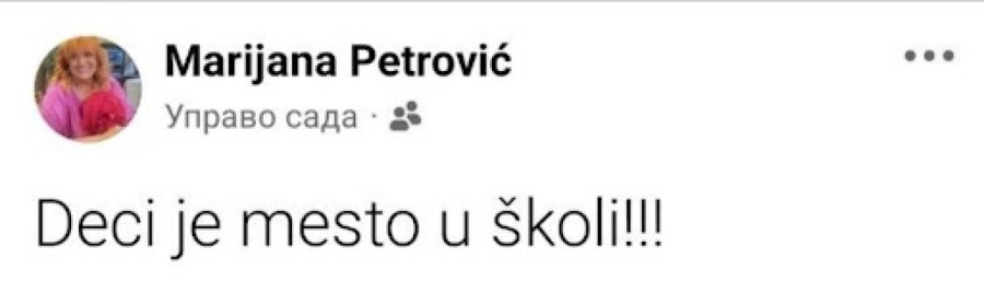 Sve više javnih ličnosti šalje jasne poruke: Deci je mesto u školi FOTO