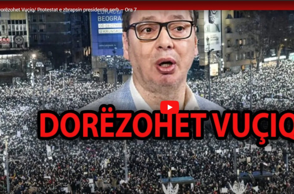 Albanski mediji požurili i pogrešili: Objavili "pao Vučić" VIDEO