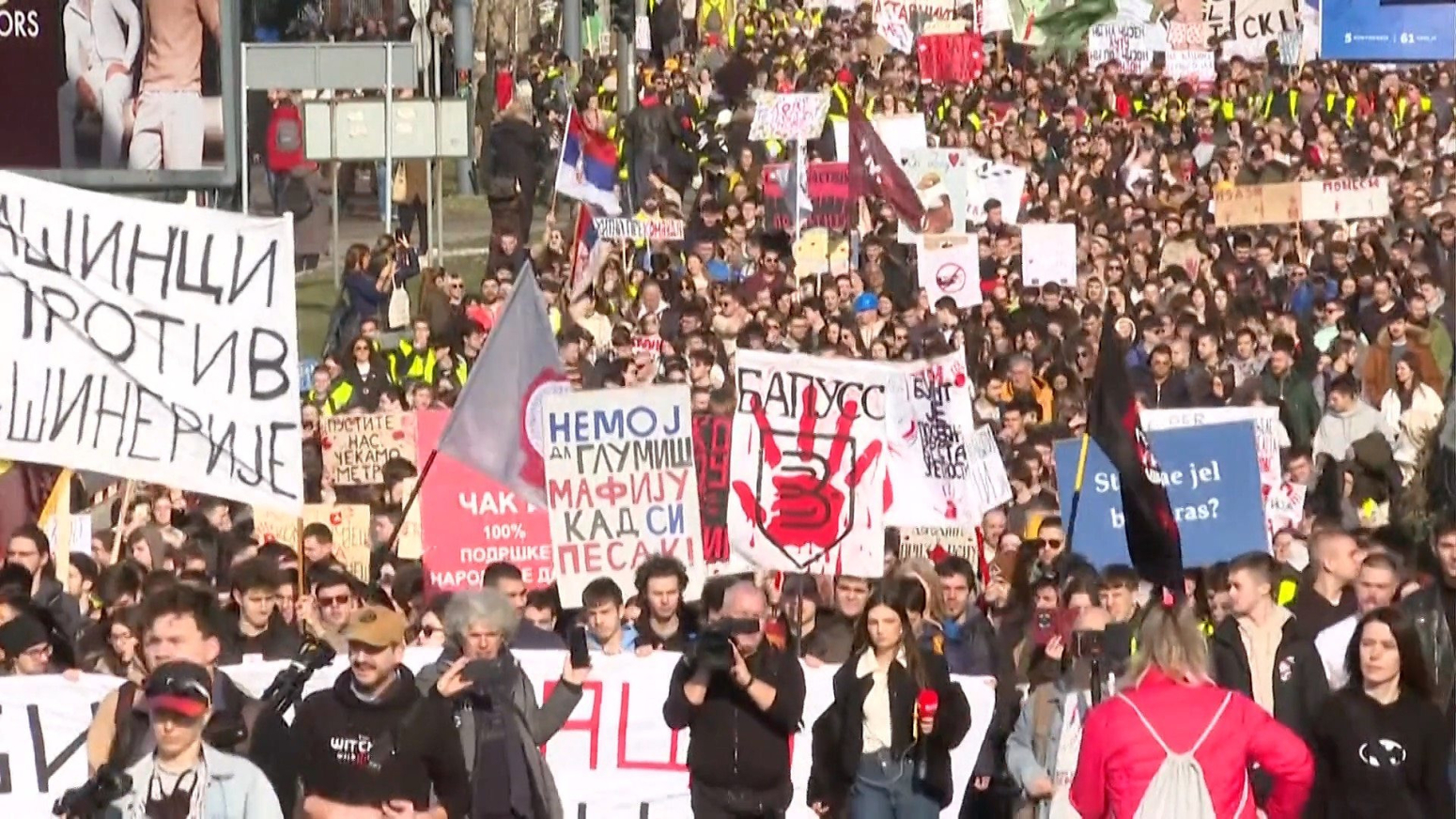 Studentska blokada Autokomande - u 60 sekundi