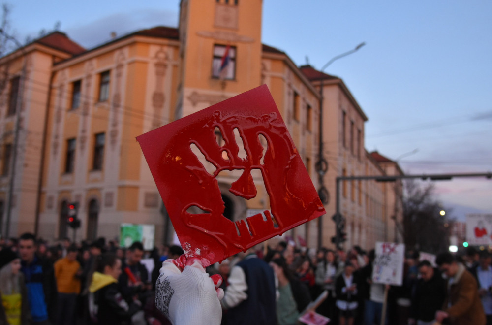 Skandal nad skandalima; Studenti u blokadi priznali koji je cilj: "Udar na ekonomiju države" FOTO