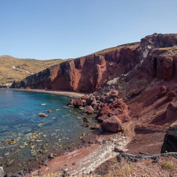 Kako je izgledala najlepša plaža na Santoriniju koja više ne postoji? FOTO/VIDEO