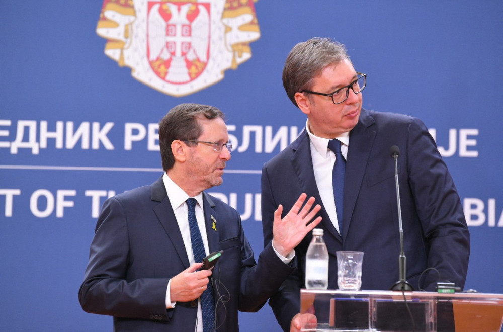 Predsednik Izraela čestitao Vučiću Dan državnosti: "Prijateljske veze naša dva naroda su duboke i dugotrajne"