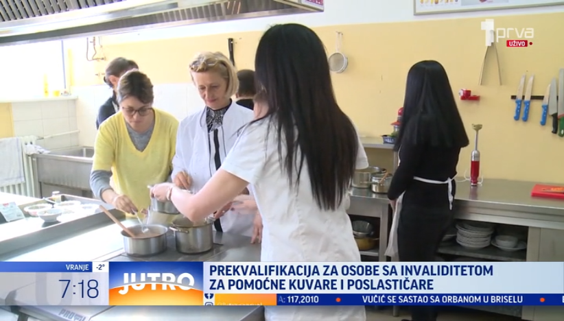 Prilika za posao: U kragujevačkoj školi se održavaju obuke kulinarstva