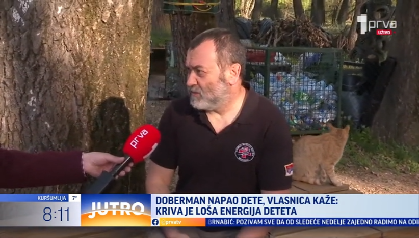 Doberman napao dete u Tašmajdanskom parku