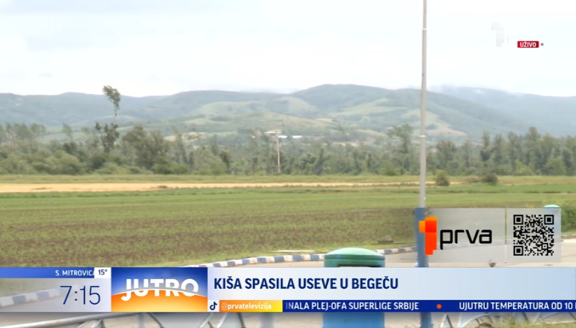 Kiša spasila useve u Begeču