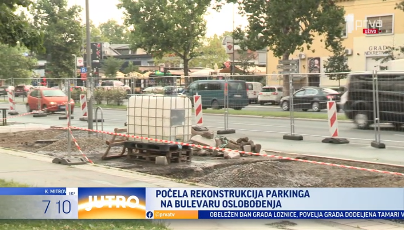 Počela rekonstrukcija u jednoj od najprometnijih ulica u Novom Sadu