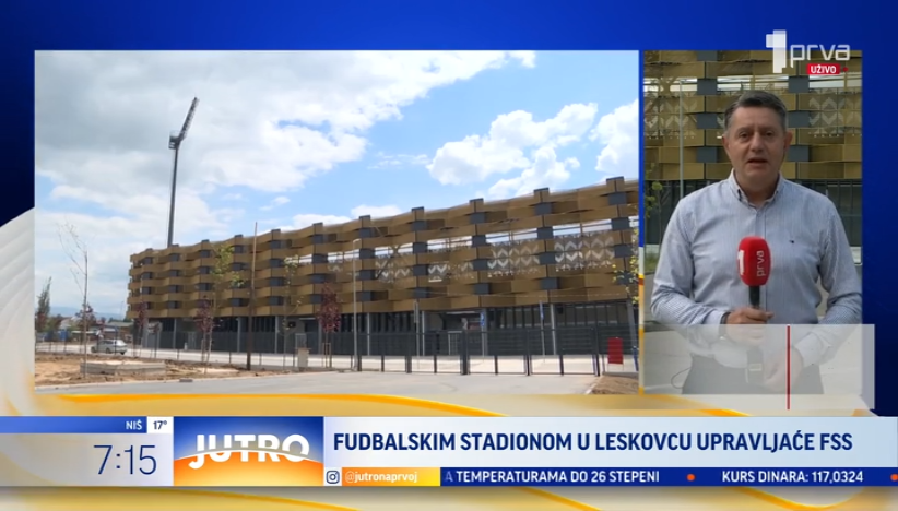 FSS upravlja fudbalskim stadionom u Leskovcu