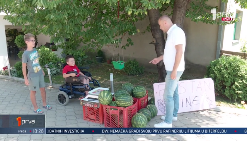 Lazar koji prodaje lubenice osvojio Srbiju