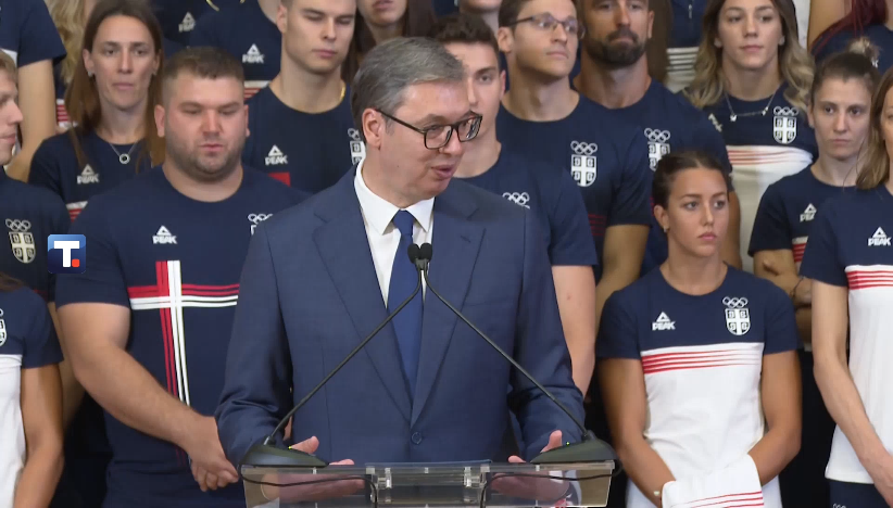 Vučić: Očekujem žetvu medalja