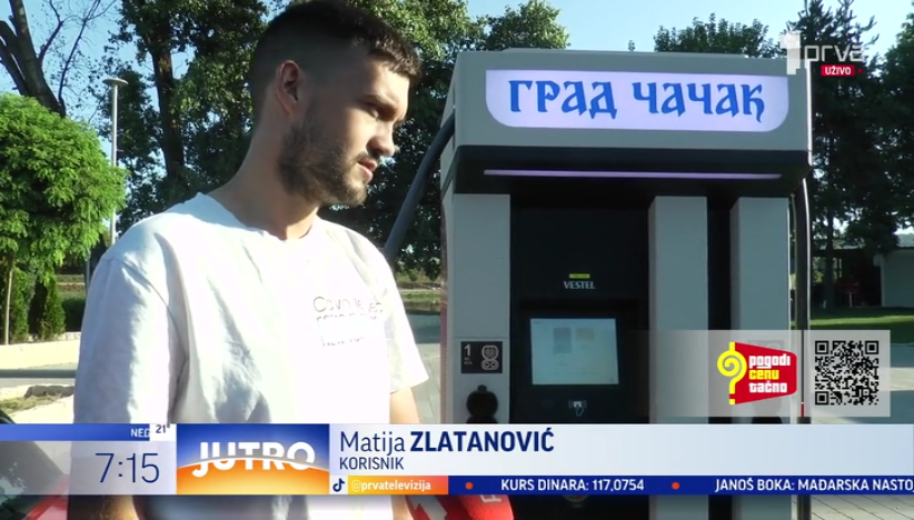 Punjači za električna vozila na više lokacija u gradu