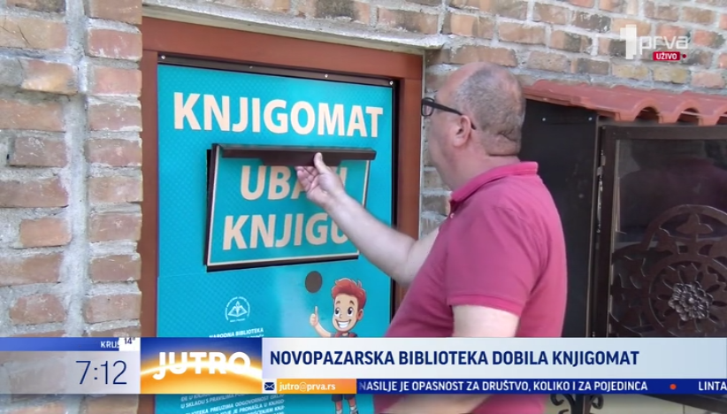 Novopazarska biblioteka dobila knjigomat