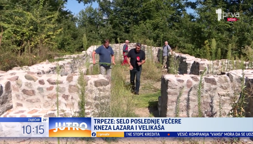 Selo Trpeze gde je bila poslednja večera kneza Lazara