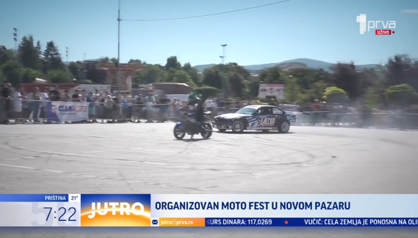 Ljubitelji motora iz čitavog regiona došli u Novi Pazar VIDEO