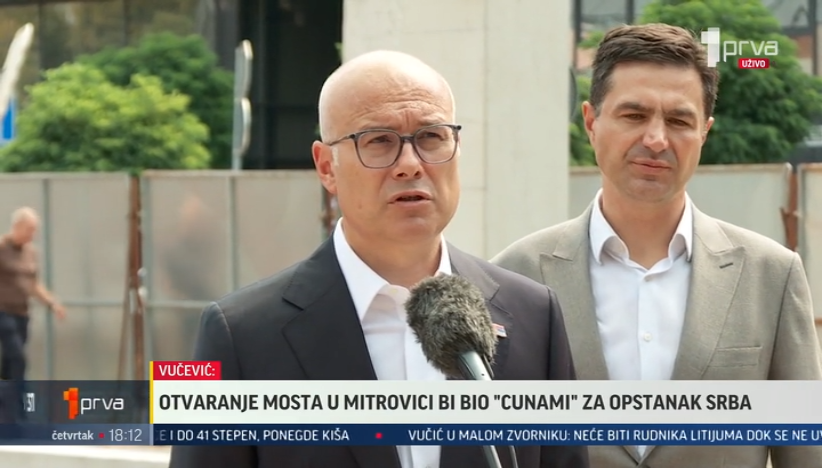 Vučević apelovao: Otvaranje mosta na Ibru će biti cunami