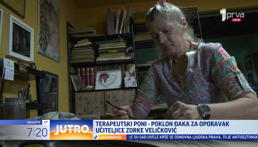 Terapeutski poni – poklon đaka učiteljici