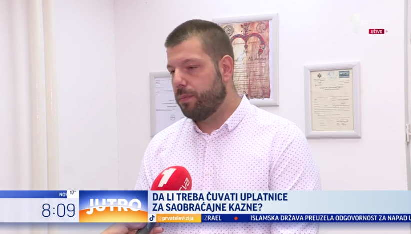 Da li moramo da čuvamo uplatnice za saobraćajne kazne? VIDEO