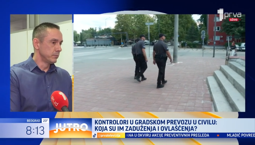 Kontrolori u gradskom prevozu u civilu