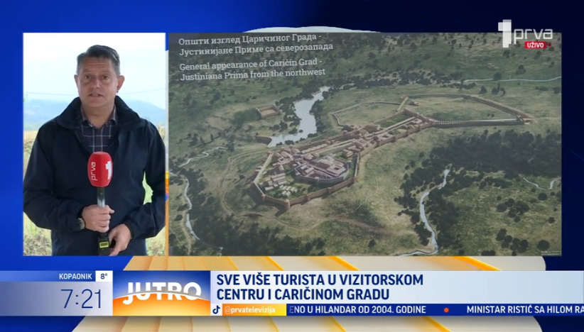 Sve više turista u Vizitorskom centru u Caričinom gradu