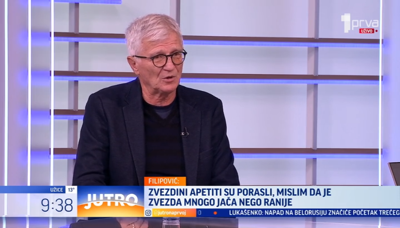 Filipović: "Zvezda može da iznenadi"