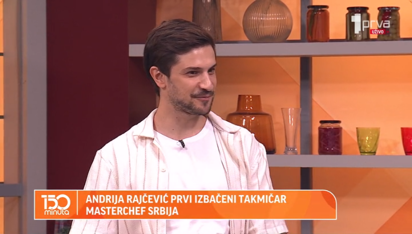 Andrija Rajčević - prvi koji je napustio šou MasterChef