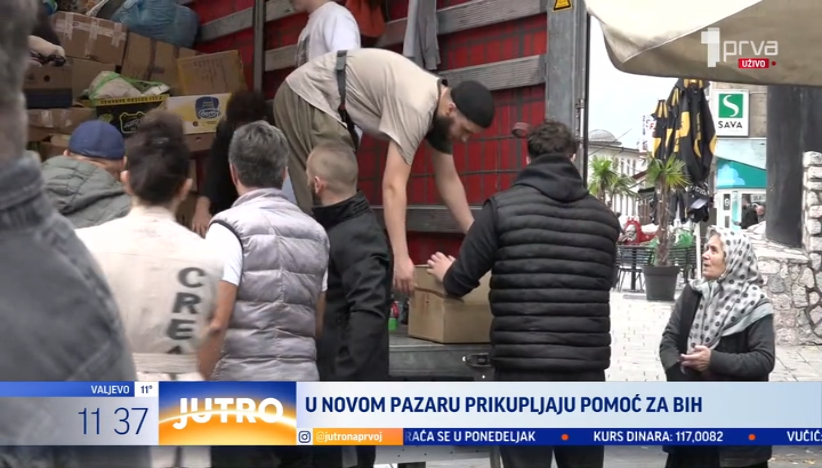 U Novom Pazaru prikupljaju pomoć za BiH