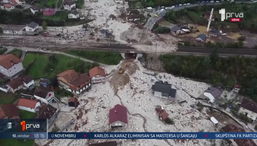 Strašne scene: Pronađena još jedna osoba stradala u Donjoj Jablanici, traže se još tri