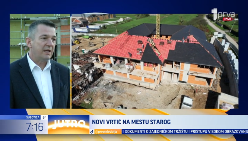 Gradi se novi vrtić na mestu starog