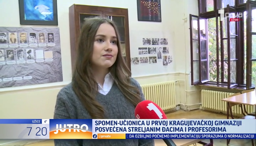 Spomen-učionica posvećena streljanim đacima i profesorima