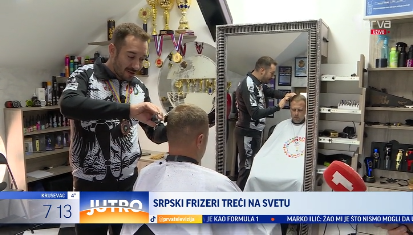 Srpski frizeri treći na svetu