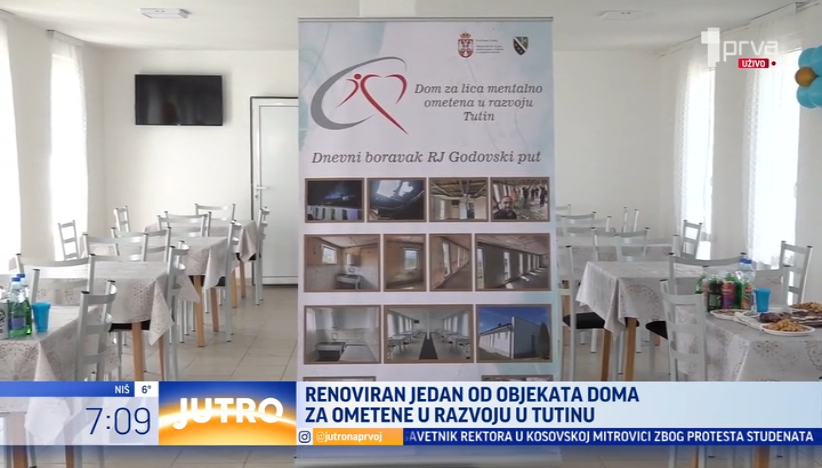 Renoviran jedan od objekata Doma za ometene u razvoju