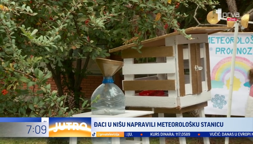 Niški đaci napravili meteorološku stanicu