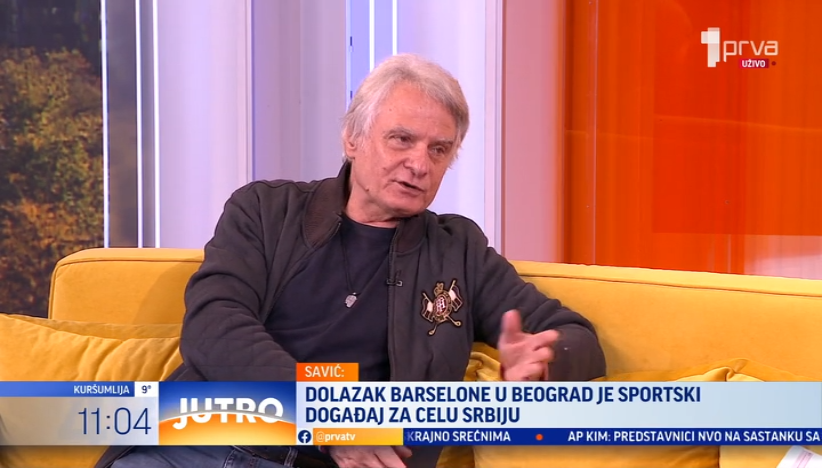 Dule Savić: Gostovanje Barselone je veliki događaj