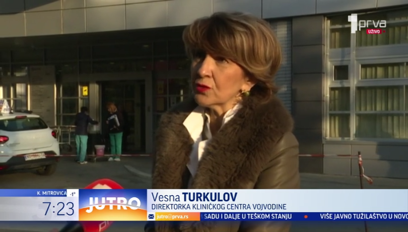 Turkulov za TV Prva: Povređeni nisu bolje