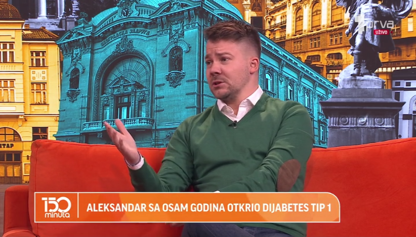 Aleksandar Opačić 28 godina živi sa dijabetesom