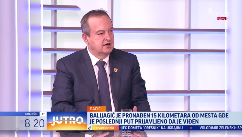 Gost Jutra ministar unutrašnjih poslova Ivica Dačić