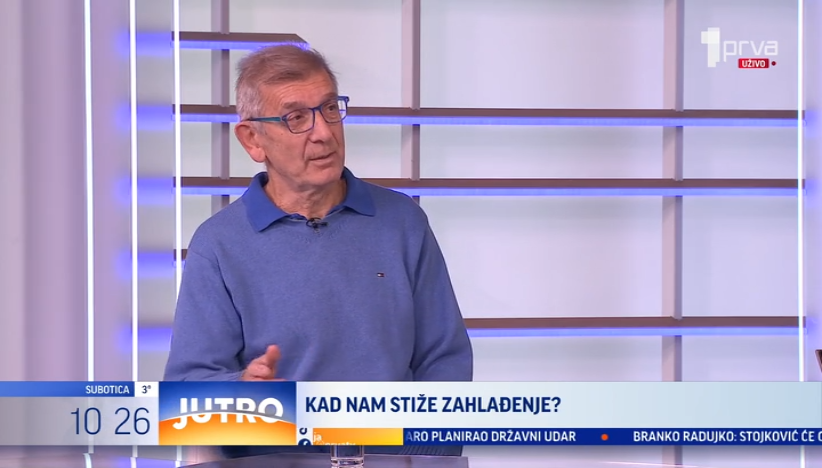 Meteorolog Nedeljko Todorović gost Jutra